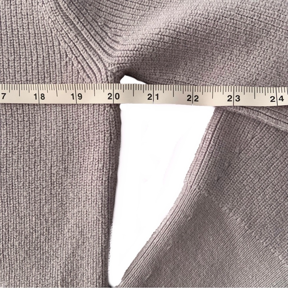 Lululemon Merino Wool-Blend Ribbed Crewneck Sweater Faint Lavender Side 6 - Picture 6 of 10